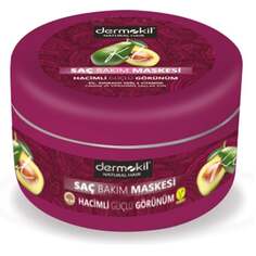 Маска для волос с авокадо 300мл Natural Hair Mask, dermokil