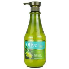 Оливковое средство для душа, пена для ванны с органическим оливковым маслом, 800 мл Frulatte
