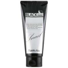 Очищающая пенка для лица, 180 мл FarmStay, Black Snail Deep Cleansing Foam, Farm Stay