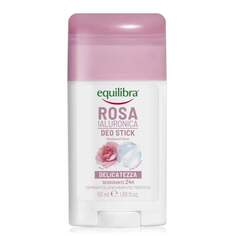 Дезодорант-стик «Роза» с гиалуроновой кислотой, 50 мл Rosa Body, Equilibra