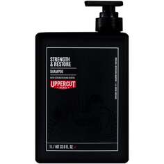 Шампунь для укрепления и восстановления волос для мужчин, 1000 мл Uppercut, Deluxe Strength &amp; Restore Shampoo, UPPERCUT DELUXE