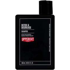 Глубоко очищающий шампунь для волос для мужчин, 240мл Uppercut Deluxe Detox &amp; Degrease Shampoo