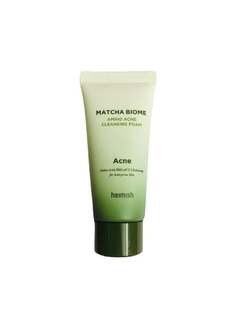 Очищающая пенка для лица Matcha Biome Amino Acne, пенка для лица, 30 мл Heimish