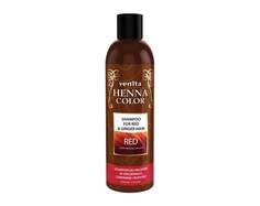 Травяной шампунь для волос в оттенках красного и красного 250мл Venita, Henna Color Red