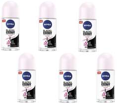 Шариковый антиперспирант, набор x6 NIVEA Black White