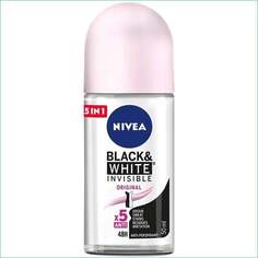 Оригинальный шариковый антиперспирант 50 мл Nivea Black&amp;White