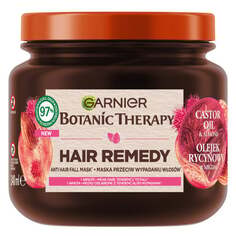 Маска против выпадения волос с касторовым маслом и миндалем, 340 мл Botanic Therapy, Garnier