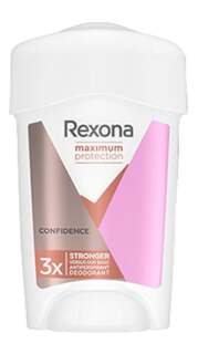 Блокатор пота в кремовом стике для женщин 45мл Rexona Maximum Protection Confidence