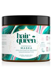 Смягчающая маска Hair Queen Express для волос с низкой пористостью 400мл