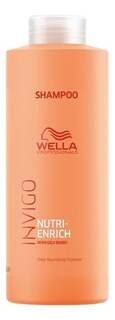 Питательный шампунь для сухих волос, 1000 мл Wella Professionals, Invigo Nutri-Enrich Deep Nourishing