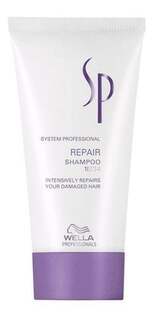 Укрепляющий шампунь для поврежденных волос 30мл Wella Professionals Sp Repair Shampoo