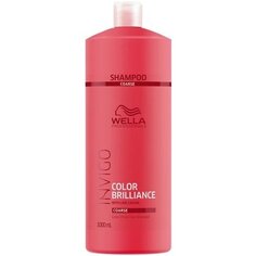 Шампунь для густых волос, 1000 мл Wella, Invigo Color Brilliance, Wella Professionals