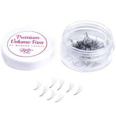 Накладные ресницы для объема 3D, D, 8 мм Wonder Lashes, WonderLashes