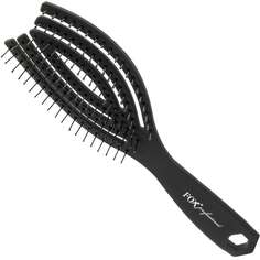 Быстросохнущая щетка для волос Fox, Nylon Black Mat