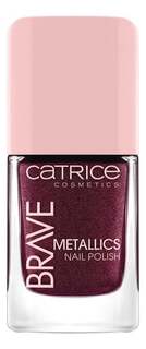 Лак для ногтей 04 Love You Cherry Much, 10 мл Catrice, Brave Metallics