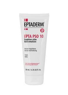 Насыщенная эмульсия для тела с 10% мочевины для сухой и шелушащейся кожи. EPTA PSO 10 Emulsion -, Eptaderm