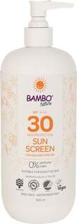 Солнцезащитный крем SPF 30 500 мл Bambo Nature, Abena