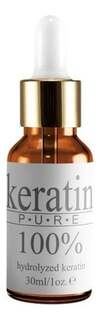 Гидролизованный кератин, Pure Keratin 100%, 30 мл Natur Planet