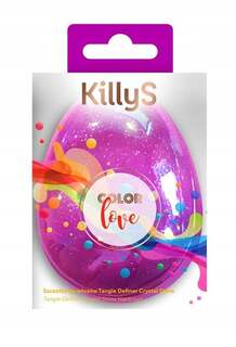 Щетка для волос Inter-Vion Killys Tangle, фиолетовая
