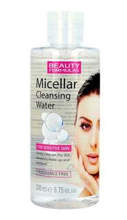 Мицеллярная жидкость для снятия макияжа, 200 мл Beauty Formulas, Micellar Cleansing