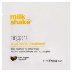 Маска для волос с маслом арганы, увлажняет и регенерирует, 10 мл Milk Shake Argan Deep Treatment