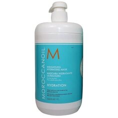 Органическая маска для тонких и сухих волос 1000 мл MoroccanOil Weightless Hydrating Mask