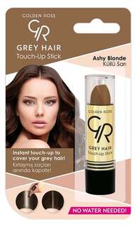 Палочка для волос для корней 09 Пепельный блондин, 5,2 г Golden Rose, Grey Hair Touch-Up Stick