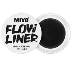 Крем-подводка для глаз Flow Liner 01 Асфальт, 5г MIYO