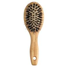 Щетка из кабаньей щетины для распутывания волос S Olivia Garden, Bamboo Touch Detangle Combo