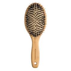 Щетка с кабаньей щетиной для распутывания волос М Olivia Garden, Olivia Garden, Bamboo Touch Detangle Combo