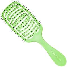 Щетка для распутывания волос Idetangle Pride Green Green, не рвется, предотвращает электризацию Olivia Garden