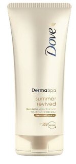 Бронзирующий лосьон для тела для светлой кожи, 200 мл Dove, Derma Spa Summer Revived