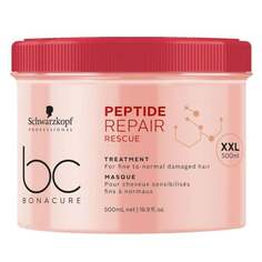Восстановление пептидов | Регенерирующая маска для поврежденных волос 500мл Schwarzkopf BC