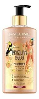 Бразильское мерцание для тела, Лосьон для тела с золотой пылью, 150 мл Eveline Cosmetics