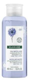 Мицеллярная вода с экологическим васильком, 400 мл Klorane, Cornflower Micellar Water