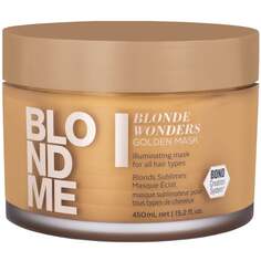 Осветляющая маска для светлых волос 450мл питает и укрепляет, регенерирует, увлажняет Schwarzkopf Blondme Blonde Wonders