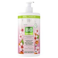 Укрепляющий и питательный био-лосьон для тела для всех типов кожи с миндальным маслом 650мл Eveline Cosmetics Bio Organic