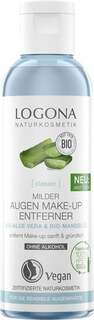Нежное средство для снятия макияжа с глаз с органическим алоэ и органическим миндальным маслом, 125 мл Logona Classic