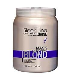 Шелковая маска 1000 мл STAPIZ Sleek Line Blonde