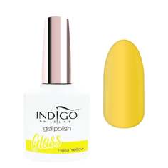 Гель-лак Indigo Hybrid Varnish Glass Hello Yellow 7 мл