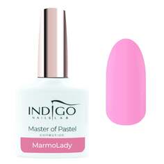 Гибридный лак для ногтей индиго MarmoLady 7 мл, Indigo Nails Lab