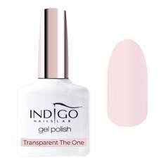 Гибридный лак для ногтей Indigo, прозрачный The One, 7 мл, Indigo Nails Lab