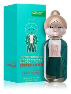 Туалетная вода Sisterland Green Jasmine для женщин 80 мл, Benetton