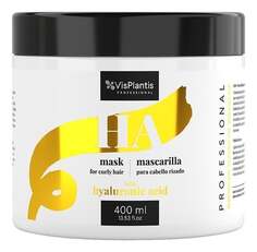 Профессиональная маска для вьющихся волос с гиалуроновой кислотой, 400 мл Vis Plantis
