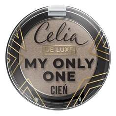 Теней для век Celia, De Luxe, My Only One, 6 , коричневый