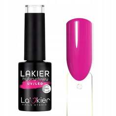 Лак, цветной гибридный лак для ногтей без гемы, Summer Feelings 16 Wild Flamingo, 5 г, La&apos;kier La'kier