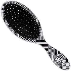 Щетка для повседневного расчесывания волос, белая и черная. Wet Brush Original Detangler Checkers