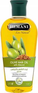Оливковое масло для волос, 200 мл Hemani, Olive Hair Oil