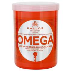 Богато регенерирующая маска с жирными кислотами и маслом макадамии, 1000 мл Kallos, Omega