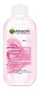 Успокаивающее молочко для сухой и чувствительной кожи, розовая вода, 200 мл Garnier, Skin Naturals